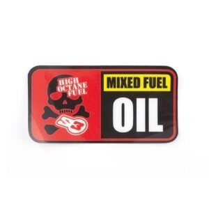 STICKER S3 FUEL  2 X OIL + 2 X NO OIL - Image 3
